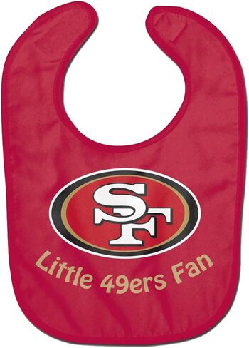 WinCraft NFL San Francisco 49ers WCRA2049414 All Pro Baby Bib in Saudi Arabia