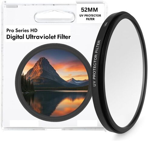 95mm UV Filter – Multi-Coated Lens Protection Filter, Ultra-Slim 3mm Frame, Water/Oil/Smudge Resistant, No Vignetting in Kuwait