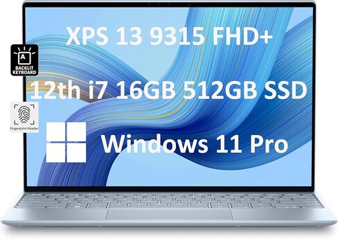 Dell XPS 13 Plus 9320 13.4" 4K OLED Touchscreen (Intel 12-Core i7-1260P, 16GB LPDDR5 RAM, 1TB SSD) Thin & Light Business Laptop, Thunderbolt 4, Webcam, Backlit KB, Fingerprint, Wi-Fi 6E, Win 11 Pro in Saudi Arabia