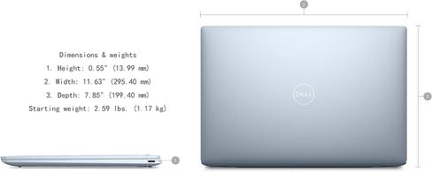 Dell XPS 13 Plus 9320 13.4" 4K OLED Touchscreen (Intel 12-Core i7-1260P, 16GB LPDDR5 RAM, 1TB SSD) Thin & Light Business Laptop, Thunderbolt 4, Webcam, Backlit KB, Fingerprint, Wi-Fi 6E, Win 11 Pro in Saudi Arabia