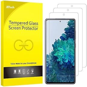 جيتك شاشة حماية لموبايل سامسونج جالاكسي S23+ / S23 بلس شبكة الجيل الخامس 5G 6.6 بوصة، طبقة من الزجاج المقوى، متوافقة مع بصمة الاصبع، شفافة HD، عبوة من 3 قطع in Kuwait