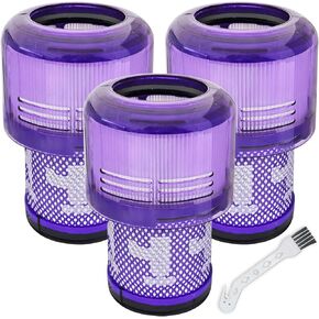 2 Pack V11 V15 Vacuum Filter Replacement Compatible with Dyson V11 Torque Drive, V11 Animal, V11 Absolute, V11 Complete, V11 Extra, V15 Detect, V15s Detect Submarine, Compare to Part 970013-02 in Kuwait