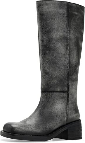 Free People Women's Dana Distressed Pull-on Boots Equestrian in Saudi Arabia