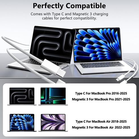 USB C Charger, 200W 5-Port USB Charging Station Hub Fast GaN Charger Power Adapter, Compatible with MacBook Pro/Air, Google Pixelbook, ThinkPad, iPhone 15/14/13/12 Series, Samsung Galaxy S23/S22 in Kuwait
