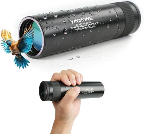 25-75x80 Spotting Scope, HD Life Waterproof IP54 Monocular with BAK4 Prism, Fast Focus for Bird Watching, Hunting & Stargazing in Saudi Arabia