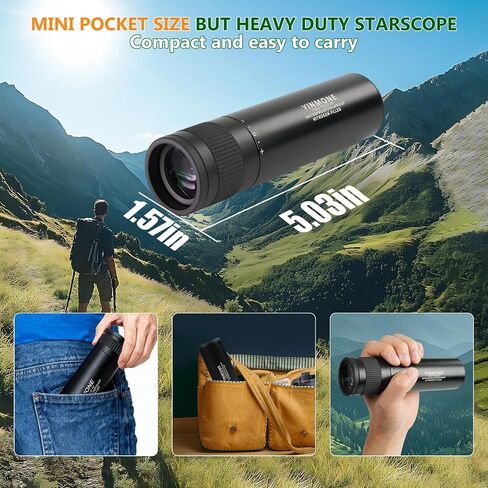 25-75x80 Spotting Scope, HD Life Waterproof IP54 Monocular with BAK4 Prism, Fast Focus for Bird Watching, Hunting & Stargazing in Saudi Arabia