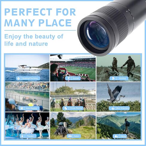 25-75x80 Spotting Scope, HD Life Waterproof IP54 Monocular with BAK4 Prism, Fast Focus for Bird Watching, Hunting & Stargazing in Saudi Arabia