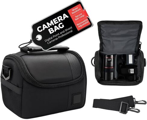حقيبة / حقيبة معدات للتصوير فيديو مبطنة فائقة الحجم لهاتف Canon XA10, XA20, XA25, XH-G1s, XL2 وأكثر من ذلك؟ + قماش مايكروفايبر من eCostConnection in Kuwait