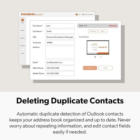 Ambir ImageScan Pro 687-AS Duplex Card Scanner for Windows PC in Kuwait