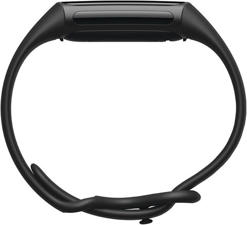 Fitbit Charge 5 Advanced Fitness & Health Tracker with Built-in GPS, Stress Management Tools, Sleep Tracking, 24/7 Heart Rate and More, Lunar White/Soft Gold, One Size (S &L Bands Included) (Renewed) in Saudi Arabia