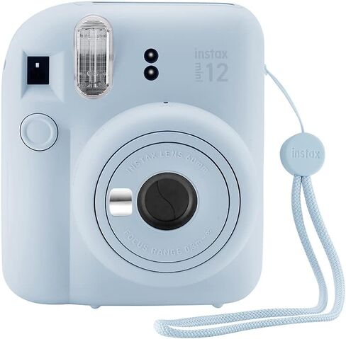 كاميرا Fujifilm Instax Mini 12 الفورية + 60 صورة مطبوعة + حزمة قيمة للصور عالية الجودة، حافظة، ملصقات تزيين، إطارات، ألبوم صور، (أخضر نعناعي) in Kuwait