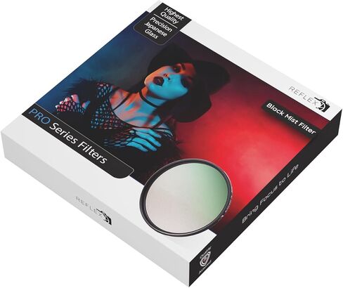 REFLEX CAMERA Black Mist 67mm 1/4 Filter‚ Premium Soft Diffusion Effect for Cinematic Glow and Reduced Contrast in DSLR & Mirrorless Cameras in Saudi Arabia