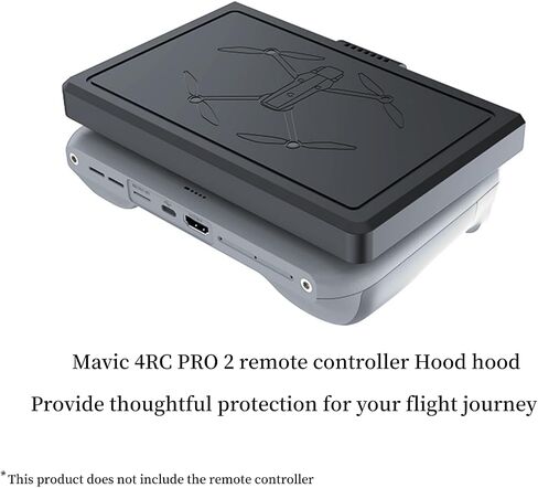 RC Pro 2 وحدة تحكم عن بعد Sunshade Hood ، مضاد للشفقة من Sun Visor لـ DJI RC Pro 2 ، حامي غطاء الشاشة عن بُعد لـ DJI Mavic 4 Pro (رمادي) in Saudi Arabia