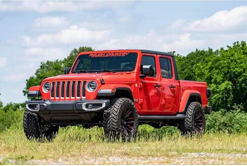 مجموعة رفع التسوية Rough Country 2.5 بوصة لسيارة Jeep Gladiator JT - 63400 2020-2024 in Kuwait