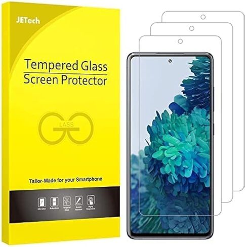 JETech Screen Protector for Samsung Galaxy S23+ / S23 Plus 5G 6.6-Inch, Tempered Glass Film, Fingerprint ID Compatible, HD Clear, 3-Pack in Kuwait