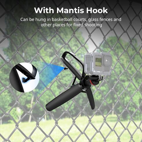 SMALLRIG Portable Mini Desktop Tripod for Action Camera, Tripod in Carabiner Shape with 360° Action Camera Adapter for GoPro Hero 13/12/11, for DJI Osmo Action 5 pro/4/3, for Insta360 Ace Pro 2-5568 in Kuwait