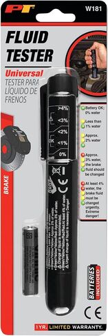 أداة الأداء W183 2-1 سائل الفرامل واختبار ضغط الإطارات - قم بقياس مستويات سائل الفرامل وضغط الإطارات في سيارتك بدقة بسهولة in Kuwait
