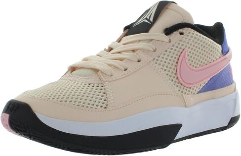 حذاء كرة السلة Ja 1 Big Kids من نايكي (DX2294-802، جوافة ICE/أبيض/أسود/وردي ناعم متوسط) in Kuwait