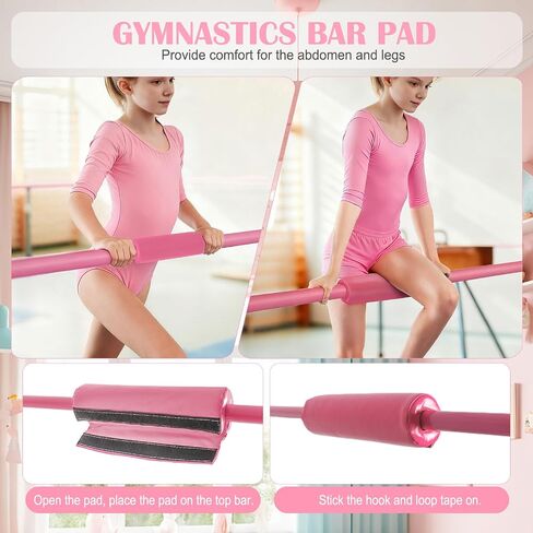 YEEGO DIRECT Expandable Gymnastics Bar, Folding Horizontal Kip Bars Junior Premium Gymnastic Equipment Monkey Climbing Tower Home Training for Kids in Saudi Arabia