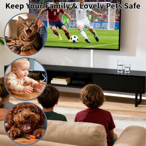 Cord Cover Raceway Kit, 628 in Cable Cover Channel, Paintable Cord Concealer System Cable Hider, Cord Wires, Hiding Wall Mount TV Powers Cords in Home Office, 40 X L15.7in X W0.95in X H0.55in, White in Kuwait