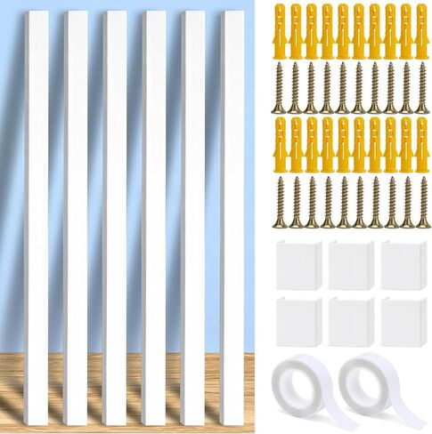 Cord Cover Raceway Kit, 628 in Cable Cover Channel, Paintable Cord Concealer System Cable Hider, Cord Wires, Hiding Wall Mount TV Powers Cords in Home Office, 40 X L15.7in X W0.95in X H0.55in, White in Kuwait