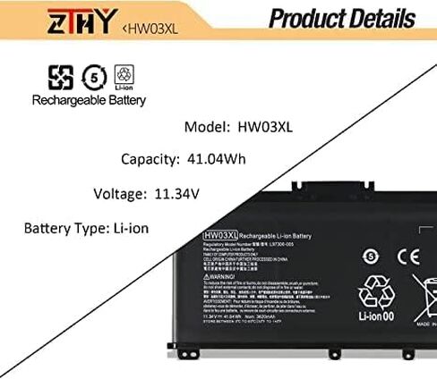 ZTHY BN06XL تبديل البطارية ل HP Spectre X360 15-EB000 15T-EB000 15t-eb100 15-EB0XXX 15-EB0025TX 15-EB0035TX 15-EB0053TX 15-eb0011NA 15-eb0042NB 15-eb0785NG BN06072XL L6823 5-1C1 تي بي إن-Q226 in Kuwait