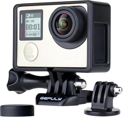 GEPULY BacPac Frame Mount Housing Case for GoPro Hero 4 3 3 Action Cameras in Kuwait