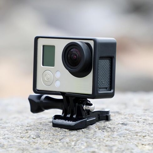 GEPULY BacPac Frame Mount Housing Case for GoPro Hero 4 3 3 Action Cameras in Kuwait
