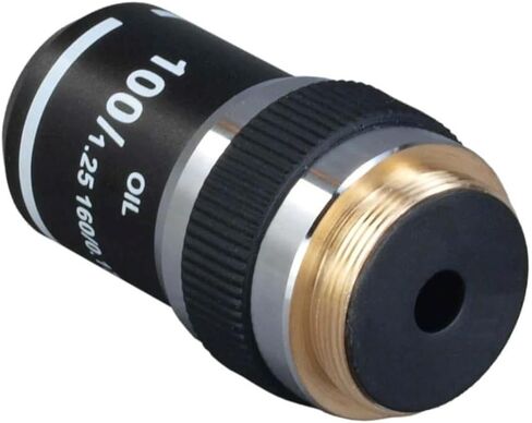 عدسة مجهر احترافية لمركب أكوروماتيكي 100X من OMAX (الزيوت، الربيع) in Kuwait