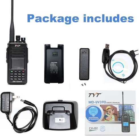 TYT MD-UV380 DMR Two-Way Radio VHF/UHF Dual Band Portable Handheld Radio in Saudi Arabia