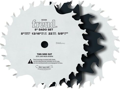 Freud SD308: 8" Safety Dado Sets in Saudi Arabia
