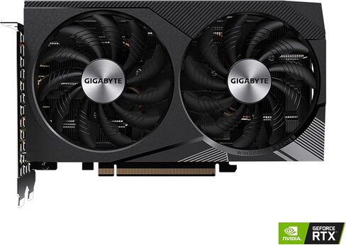 GIGABYTE GeForce RTX 3060 WINDFORCE OC 12G (REV2.0) Graphics Card, 2X WINDFORCE Fans, 12GB 192-bit GDDR6, GV-N3060WF2OC-12GD REV2.0 Video Card in Saudi Arabia