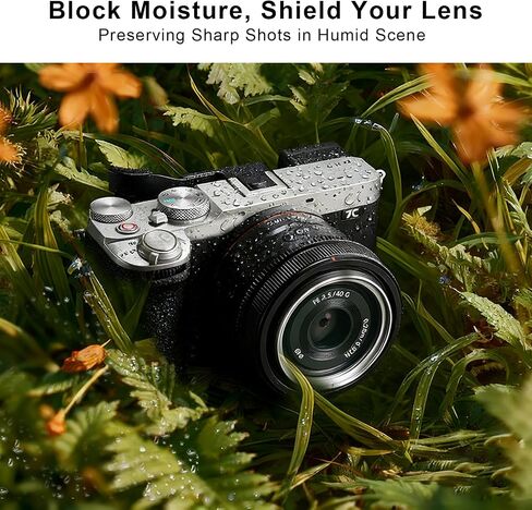 Haoge 39mm MC UV Lens Protection Filter for Leica 35mm f2 28 2.8 Voigtlander 35mm f2 35 1.5 Fuji xf27mm f2.8 Camera Lens Optical Glass Ultra Slim 18 Multi-Layer Coatings Silver in Saudi Arabia