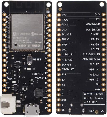 MELIFE 2 Pack ESP32 ESP-32S لوحة تطوير 2.4 جيجا هرتز واي فاي ثنائي الوضع + بلوتوث معالج متحكم ثنائي النواة متكامل مع هوائي ESP32s RF AMP Filter AP STA. in Kuwait