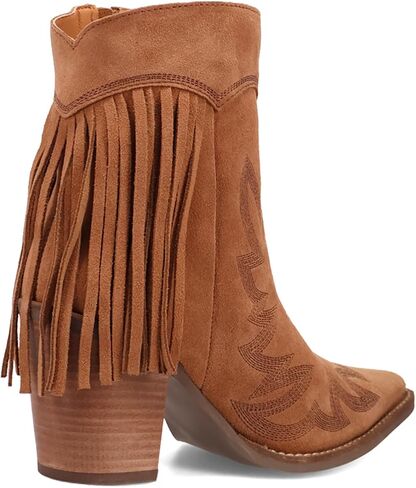 Dingo Wild's Wild Sage Fringe Snip Toe Sheippered Western Boot in Saudi Arabia