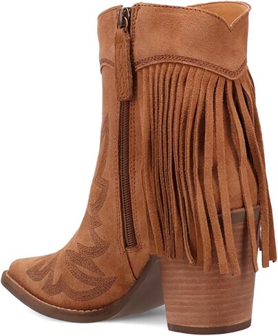 Dingo Wild's Wild Sage Fringe Snip Toe Sheippered Western Boot in Saudi Arabia