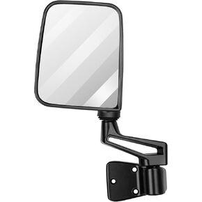 ECCPP Texture Side View Mirror Black Pair Side Mirror Replacement fit for 1987-2002 For Jeep Wrangler (exclude 1996) with Manual Folding in Saudi Arabia