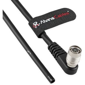 Alvin's Cables HR10A-7P-6S Hirose 6 Pin Female to Open End Power I/O Cable for Sony CCD, Basler, Keyence, Cognex, Baumer, Hikvision Industrial Camera, High Flex Shielded B-Type 16.4ft/5m in Kuwait