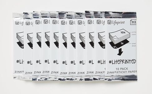 Lifeprint 2x3 Premium Zink Instant Print Photo Paper (100 Pack) Compatible with Lifeprint 2x3 Printers in Saudi Arabia