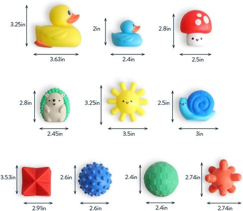 مجموعة هدايا Itzy Ritzy Bathtime-مجموعة من ألعاب الحمام ذات 12 قطعة ، بما في ذلك مغرفة مائية ، وتكديس منارة ، وألعاب الخاتم والألعاب (بحري) in Kuwait