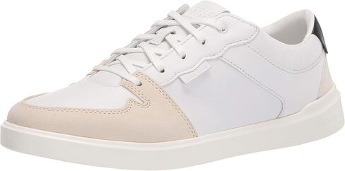Cole Haan Grand Crosscourt Modern Tennis Sneaker Optic White/Silver Birch/Blue Bell/Hazy Purple/City Skyline 8.5 B (M) in Saudi Arabia
