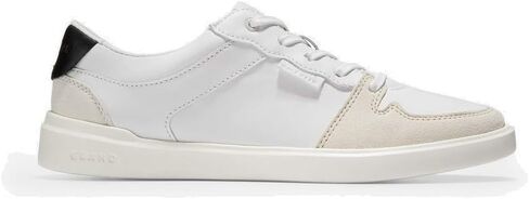 Cole Haan Grand Crosscourt Modern Tennis Sneaker Optic White/Silver Birch/Blue Bell/Hazy Purple/City Skyline 8.5 B (M) in Saudi Arabia