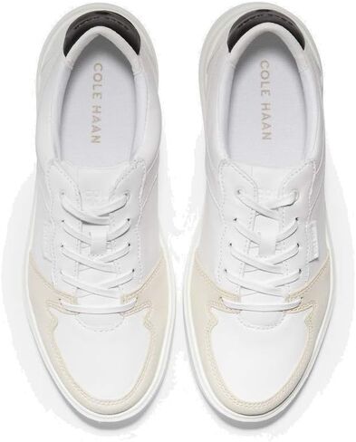 Cole Haan Grand Crosscourt Modern Tennis Sneaker Optic White/Silver Birch/Blue Bell/Hazy Purple/City Skyline 8.5 B (M) in Saudi Arabia
