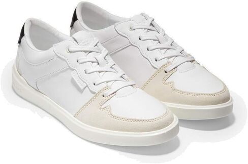 Cole Haan Grand Crosscourt Modern Tennis Sneaker Optic White/Silver Birch/Blue Bell/Hazy Purple/City Skyline 8.5 B (M) in Saudi Arabia