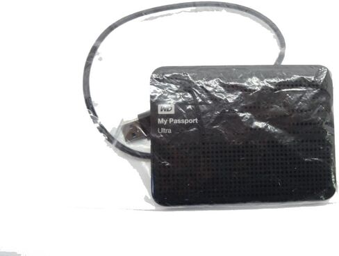 (Old Model) WD My Passport Ultra 1 TB Portable External USB 3.0 Hard Drive with Auto Backup, Black in Saudi Arabia