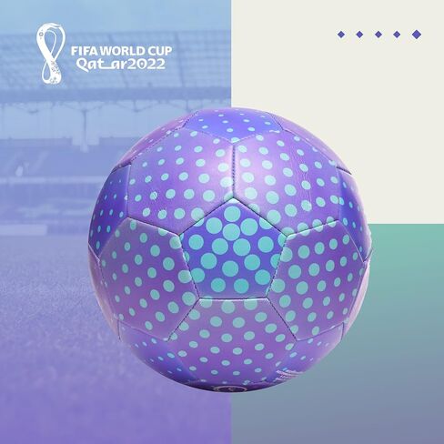 عرض تذكاري لكرة القدم لبطولة كأس العالم لكرة القدم قطر 2022 من كابيلي سبورت، كرة قدم مرخصة رسميًا للاعبي كرة القدم الشباب والكبار in Saudi Arabia