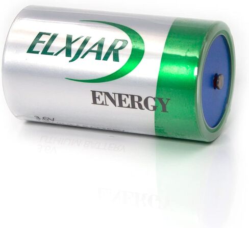 بطارية Lunggwey (عبوتان) 3.6 فولت 1/2AA 1200 مللي أمبير XL-050F بطارية ليثيوم ثيونيل كلوريد (Li-SOCL2)، بديلة لـ Xeno XL-050F، ER14250/W B9604T in Saudi Arabia