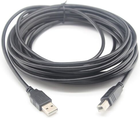 wawpi USB 2.0 Cable - A-Male to B-Male -Printer/Scanner 10 Feet (3 Meters) in Kuwait