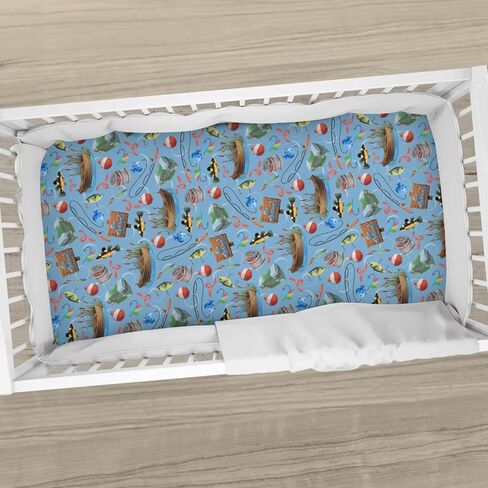 ألوان مائية صيد الأطفال صفائح سرير الأطفال الصيفية مغامرة التخييم في الهواء الطلق في الهواء الطلق صفائح السرير الفراش in Kuwait