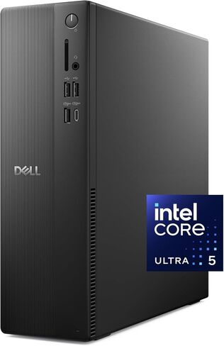 Dell Slim Desktop, AMD Ryzen 5 150, 16GB RAM, 512GB SSD, Windows 11 Home | AMD Radeon 660M, Wi-Fi 6, Bluetooth, Dell Wired Keyboard, McAfee+ Premium 30-day trial, Mail In Service 15-Month Warranty in Saudi Arabia
